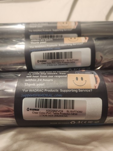 Inch clear pvc - x, 36