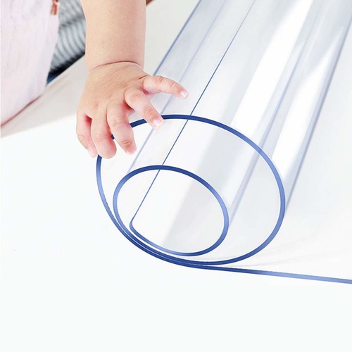 Clear pvc desk - blotter, mat