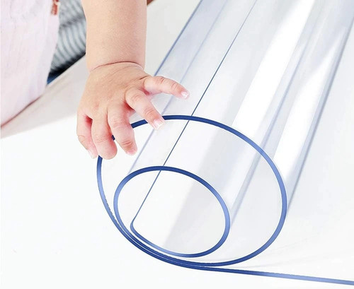 14x24 clear desk mat - clear,