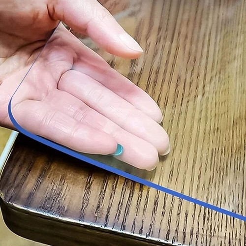Clear table cover protector - table,