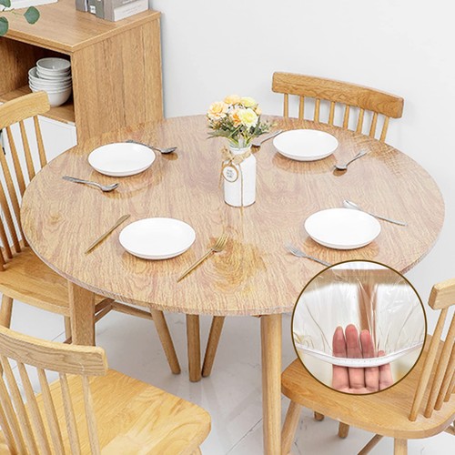 Clear round table - cover, 45-55